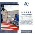thumbnail image 3 of STANSPORT - Heavy Duty 7-Piece Stainless Steel Clad Cookware Set, 3 of 4