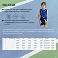 thumbnail image 7 of Nyeemya Kids Boys Workout Gymnastics Leotard and Shorts 2 Piece Sports Outfit for Beach Swimming Purple Hot Pink 8, 7 of 7
