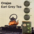thumbnail image 3 of Orajas Earl Grey Loose Leaf Black Tea – Single-Origin with Bold Bergamot Flavor | Antioxidant-Rich British-Style Blend | 11.3 oz (175+ Cups), 3 of 9
