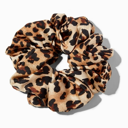 Claire's Giant Leopard Scrunchie for Girls All Ages