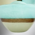 thumbnail image 3 of Cyan lighting - Turquoise Earth - Medium Decorative Vase - 7 Inches Wide by 9.25, 3 of 4