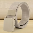 thumbnail image 2 of Mens Nylon Casual Belt With Automatic Buckle No Holes Design, 2 of 4