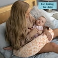 thumbnail image 2 of Grape Tummy Time Pillow, Breathable Nursing Pillows for Breastfeeding, Baby Nursing Pillow for Mom, Removable Cotton Cover, Sitting Support - Leaf, 2 of 8