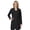 Black, variant on Women's 35" Stand Up Collar Medical Lab Coat, White, L