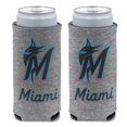 thumbnail image 2 of WinCraft Miami Marlins 12oz. Team Slim Can Cooler, 2 of 2