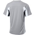 thumbnail image 2 of Champro Mens Dri-Gear V-Neck Baseball Jersey Grey/White 2Xl, 2 of 2