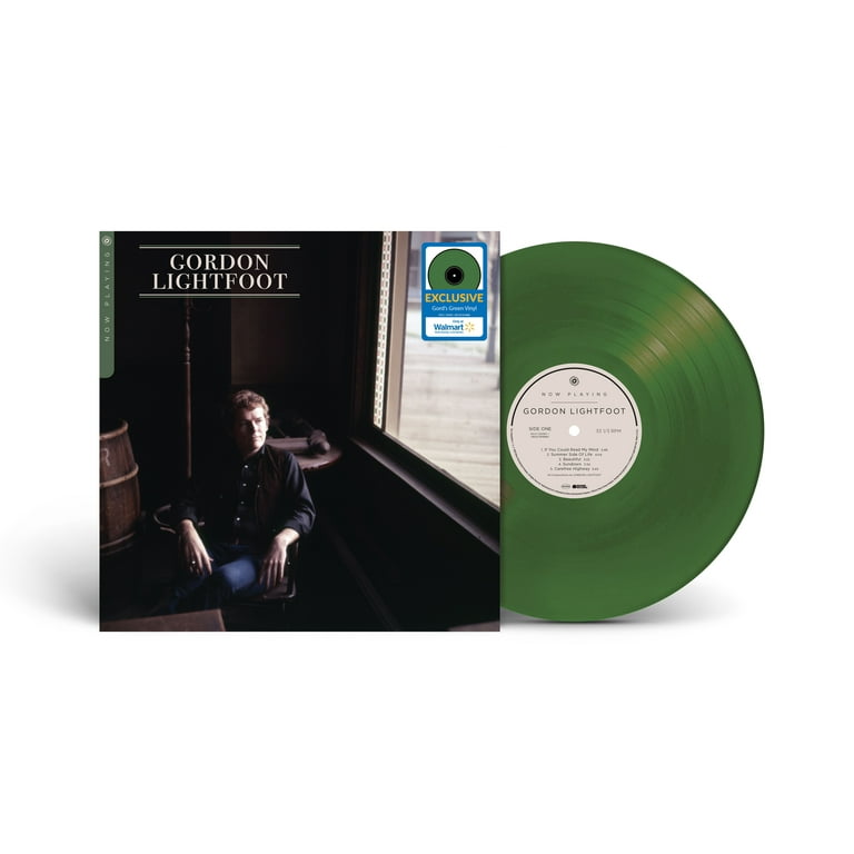 Now Playing - Gordon Lightfoot Exclusive Limited Gord's Green Color LP