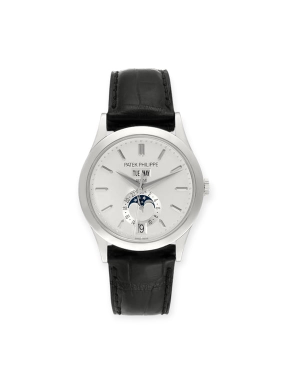 Pre-Owned Patek Philippe Complications Annual Calendar White Gold Mens Watch 5396G
