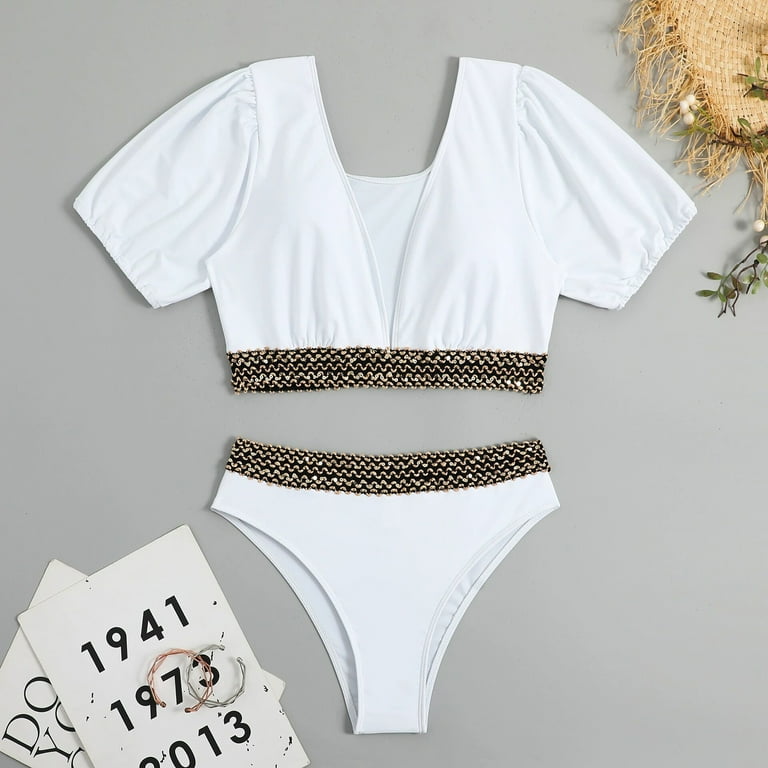 Half sleeve bikini sales