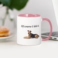 thumbnail image 3 of CafePress - Of Course I Did It Airedale Terrier Mugs - 11 oz Ceramic Mug - Novelty Coffee Tea Cup, 3 of 4