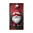 thumbnail image 2 of Oioii Merry Christmas Door Banner 35x71in Santa Claus Holiday Front Door Background Winter Christmas Porch Decorations for Indoor Outdoor Xmas Party Decor, 2 of 6