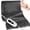 Gray, variant on 17''x33'' XXXL King Size Heating Pad with 4 Temperature Settings & 2 Auto-Off Countdown Timers, Pain Relief for Back/Neck/Shoulders/Abdomen/Legs, Christmas Gifts for mom dad (Blue)