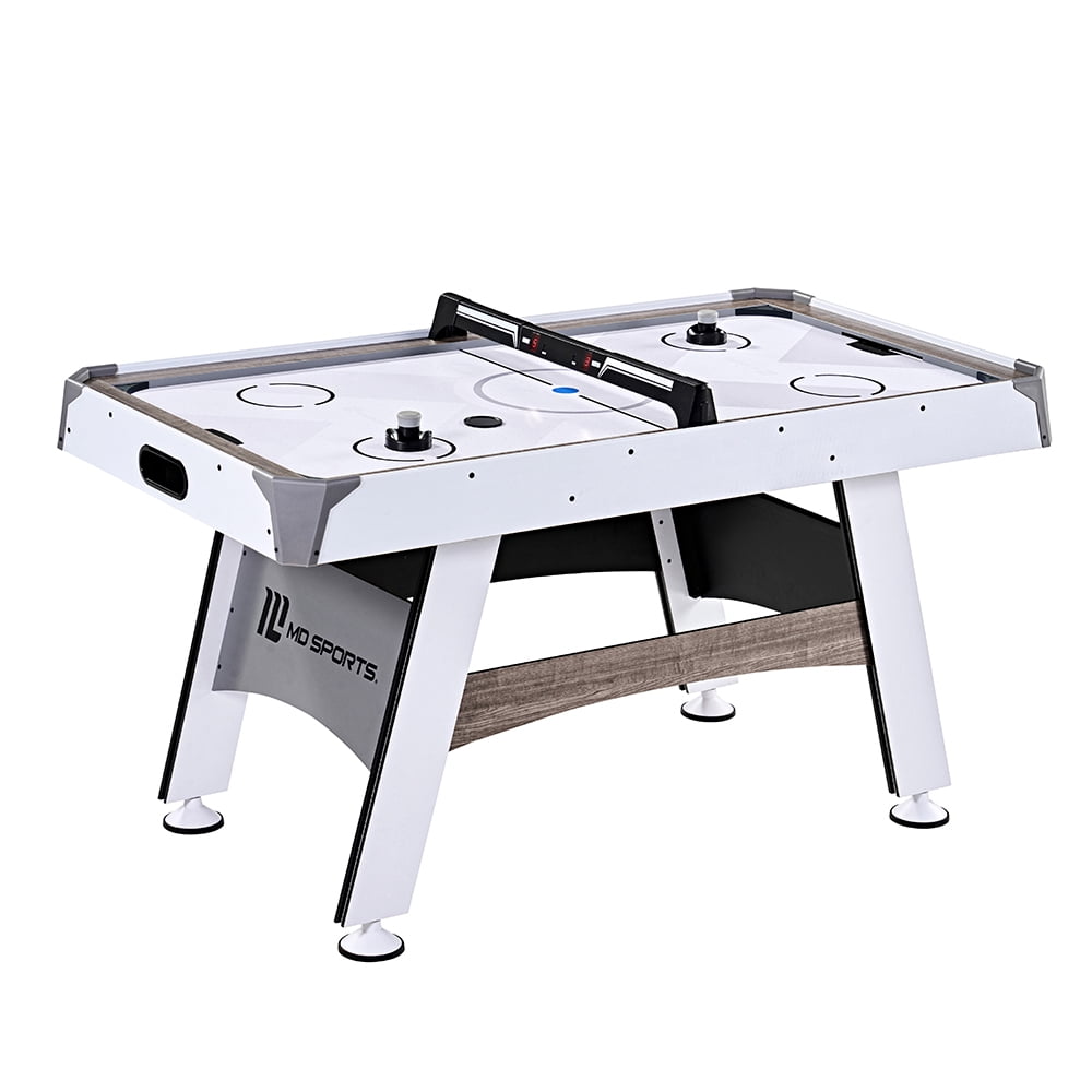 Mesa De Hockey Aire Sport1 Metal Vertical | Plegable Y Ahorra Espacio | Ventilador De 12 V Y Marcador | Incluye 2 Puños Y 2 Discos | Medidas 121x60x76 Cm