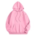 thumbnail image 6 of Women Sweatshirts Women's Casual Hoodie with Ocean Print Pullover for Daily and Wear in Stylish Cozy Comfort Pink 2XL, 6 of 7