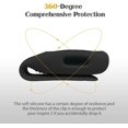 thumbnail image 3 of Lot de 3 Clips de Remplacement pour Fitbit Inspire 2, Clip en Silicone Doux Confortable Accessoire de Protection 360° Compatible avec Fibit Inspire 2, 3 of 6