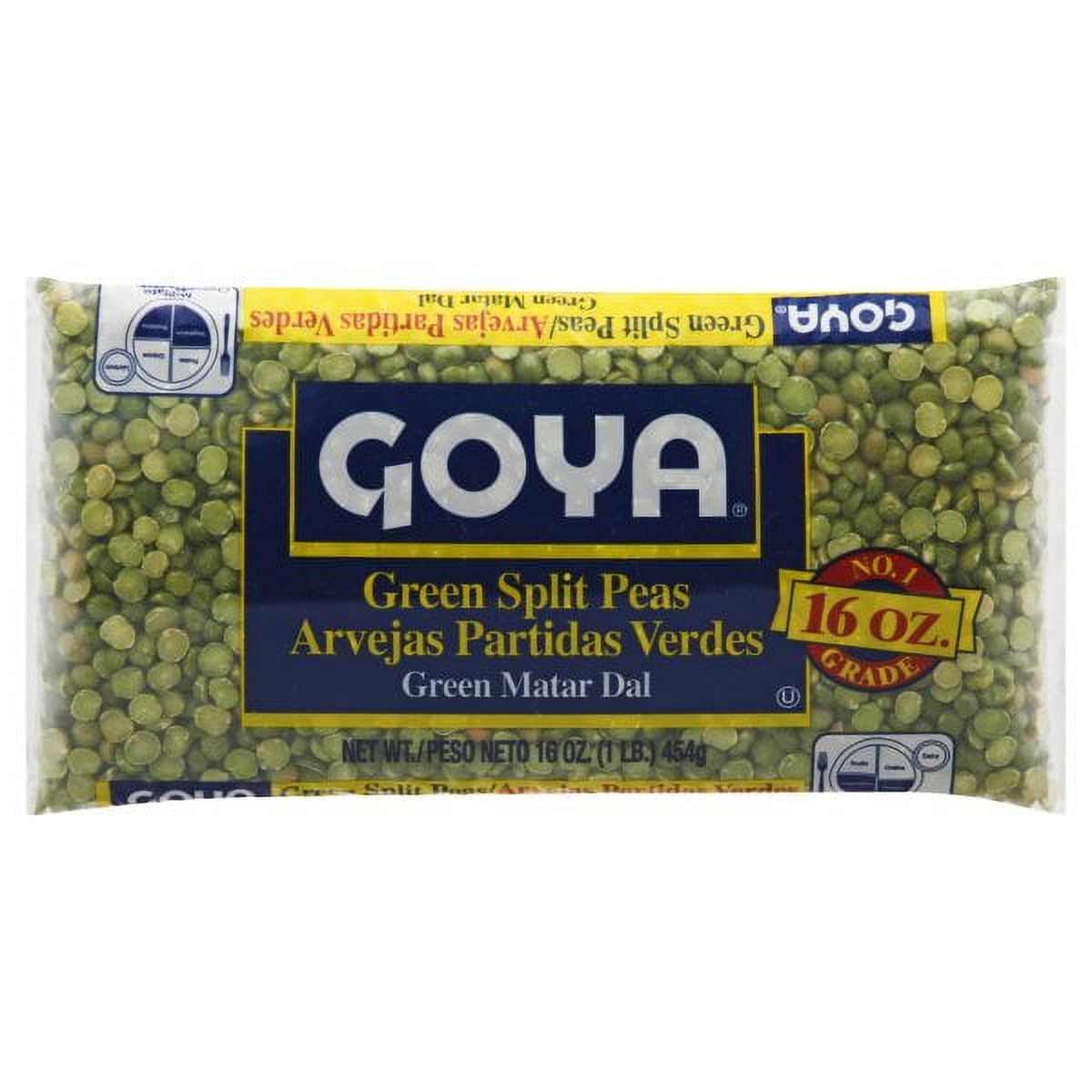 (2 pack) Goya Green Split Peas, 16 oz