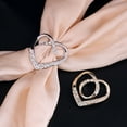 thumbnail image 5 of SIEYIO Clothes Corner Buckle Heart Metal Knot Button Lady Waist T-Shirt Tie Clips, 5 of 14