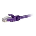 thumbnail image 3 of C2G 6in Cat6 Snagless Unshielded (UTP) Ethernet Network Patch Cable - Purple - patch cable - 6 in - purple, 3 of 4