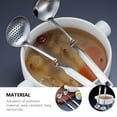 thumbnail image 2 of MasteelfCA 1 Set Stainless Steel Straining Ladle Serving Cooking Skimmer Utensil Spoon for Kit, 2 of 7