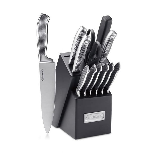 Cuisinart C77SS-13P 13 piezas. Juego de bloques de colección Graphix, acero inoxidable