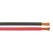 #6 Gauge AWG - Flex-A-Prene® - Welding/Battery Cable - Black & Red - 600 V - Made in USA (25 FEET OF EACH COLOR)