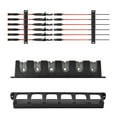 Fishing Rod Rack Vertical Holder Wall Mount Storage Horizontal Boat