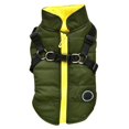thumbnail image 1 of Pet Printed Cold Weather Coat  Small Dog Vest Harness Puppy Winter 2 In 1 Outfit Warm Garment Jacket, 1 of 6