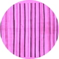 thumbnail image 1 of Ahgly Company Indoor Round Solid Purple Modern Area Rugs, 6' Round, 1 of 4