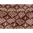 thumbnail image 4 of oneOone Viscose Jersey Fabric Ogee Flame Stitch Print Sewing Fabric BTY 60 Inch Wide, 4 of 5