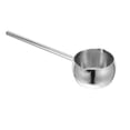 thumbnail image 4 of Calentador de leche de acero inoxidable: Mini olla para freír leche, sartén con doble pico para salsas, mantequilla, dulces, chocolate, velas, 500 ml, 4 of 5