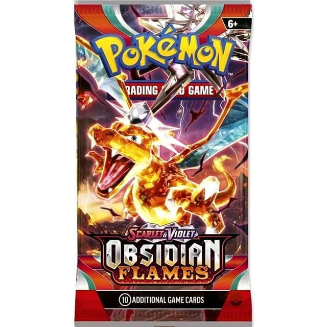 Sobre Pokemon Tcg: Scarlet y Violet Obisian Flames Inglés