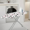 thumbnail image 2 of HELLHERO Dog paw 15" x 54" Ironing Board Cover, 3 Pairs of Hook and Loop Fastener Straps,Elastic Edges, Iron Board Cover with Scorch Resistant Thick Padding, 2 of 5