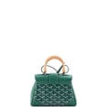 thumbnail image 3 of Pre-Owned Saigon Top Handle Bag Coated Canvas with Leather Mini By Rebag, 3 of 6