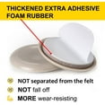 thumbnail image 4 of SHELLTON Furniture Sliders for Carpet Hardwood Floors,16Pcs Heavy Duty Furniture Movers Sliders Reusable Furniture Moving Pads,Protect All Carpet Surfaces,Move Heavy Furniture Easy and Quickly, 4 of 7