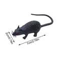 thumbnail image 2 of 10 Pack 2.7in Realistic Fake Mice, Scary Plastic Rat Prank Toys for Halloween Haunted House Party Decor, 2 of 2