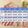 thumbnail image 3 of mfyjkho Tops Casuales Para Mujer, Blusas De Mujer De Color Liso Con Manga Corta, Escote En V Y Dobladillo Dividido, A La Moda Tops De Gimnasio Para Mujer M, 3 of 8