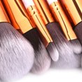 thumbnail image 4 of De Cepillos De Maquillaje Piezas De profesion Herramienta De Cepillo Sintético Sintético Blending Con Taza De Almacenamiento de material cuero Macarena Set de brochas de maquillaje, 4 of 8