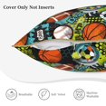 thumbnail image 5 of KLL Balls Decorative Throw Pillow Covers Velvet Soft for Couch Sofa Bedroom Living Room Outdoor - 18"x18", 5 of 8