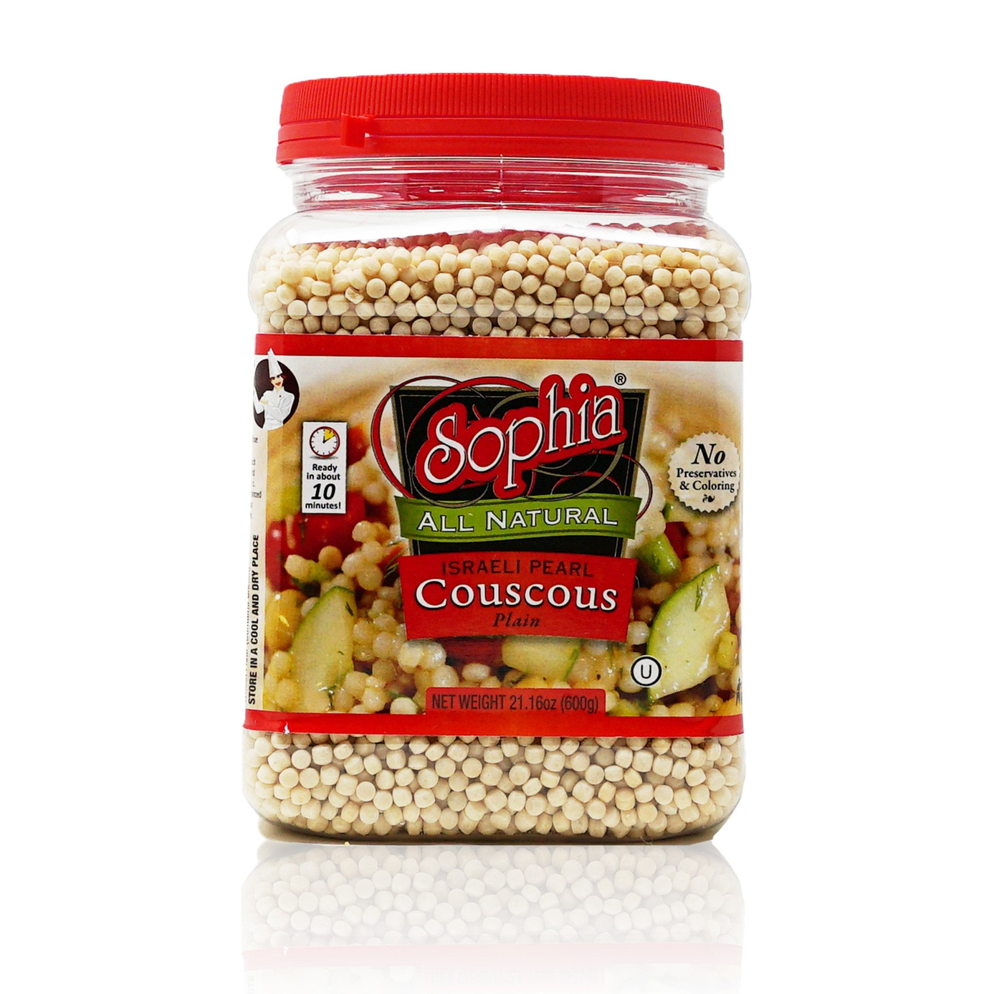 Sophia Couscous Israeli Toasted Pearl CouscousPlain