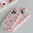 thumbnail image 5 of 3D Cute Pig Case for iPhone 14 Pro,Cartoon Kawaii Smile Pig Kids Teens Girls Women Character Soft Silicone Case for iPhone 14 Pro 6.1 inch 2022, 5 of 14