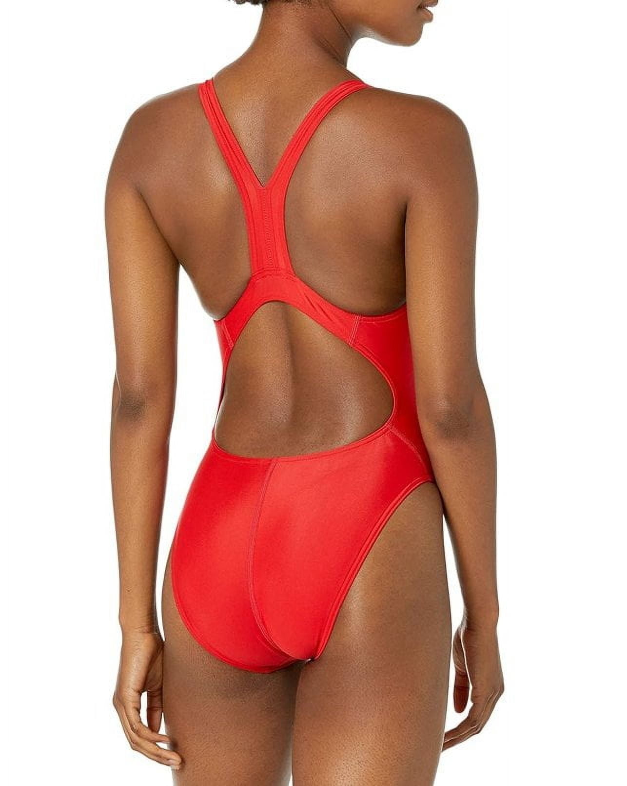 Speedo Women's Swimsuit One Piece Prolt Super Pro Red Size