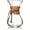 34oz Classic w/ SS Filter, variant on Pour Over Coffee Maker Glass - 6/8/10 Cup Barista Kit with 304 Stainless Filter for Home, Office, Camping, Cafes - Easy Clean Coffee Dripper Set (Rag&Brush Included) (8 Cup/28 oz)