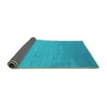 thumbnail image 2 of Ahgly Company Indoor Rectangle Abstract Turquoise Blue Contemporary Area Rugs, 8' x 12', 2 of 4