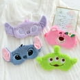 thumbnail image 5 of HELANHO Cartoon Stitch Plush Eye Mask, Soft Sleeping Blindfold for Office, Travel and Home QQH63-1248, 5 of 5