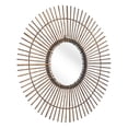 thumbnail image 2 of Dimond Mirror Gold Wall Decor, Modern Style, Hangs vertically only, Steel, Decor Mirrors, 2 of 7