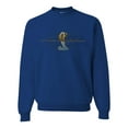thumbnail image 2 of Wild Bobby, Ford Cobra Powered Honeycomb Grill, Cars and Trucks, Unisex Crewneck Graphic Sweatshirt, Royal, X-Large, 2 of 4