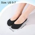thumbnail image 2 of Bocaoying 10 Pack No Show Low Cut Liner Socks for Woman, Non Slip Breathable Flat Socks, Moisture-wicking Invisible No See Sock, Soft Boat Socks Ultra Low Cut Socks for Girls Women, US Size 5-7, 2 of 7