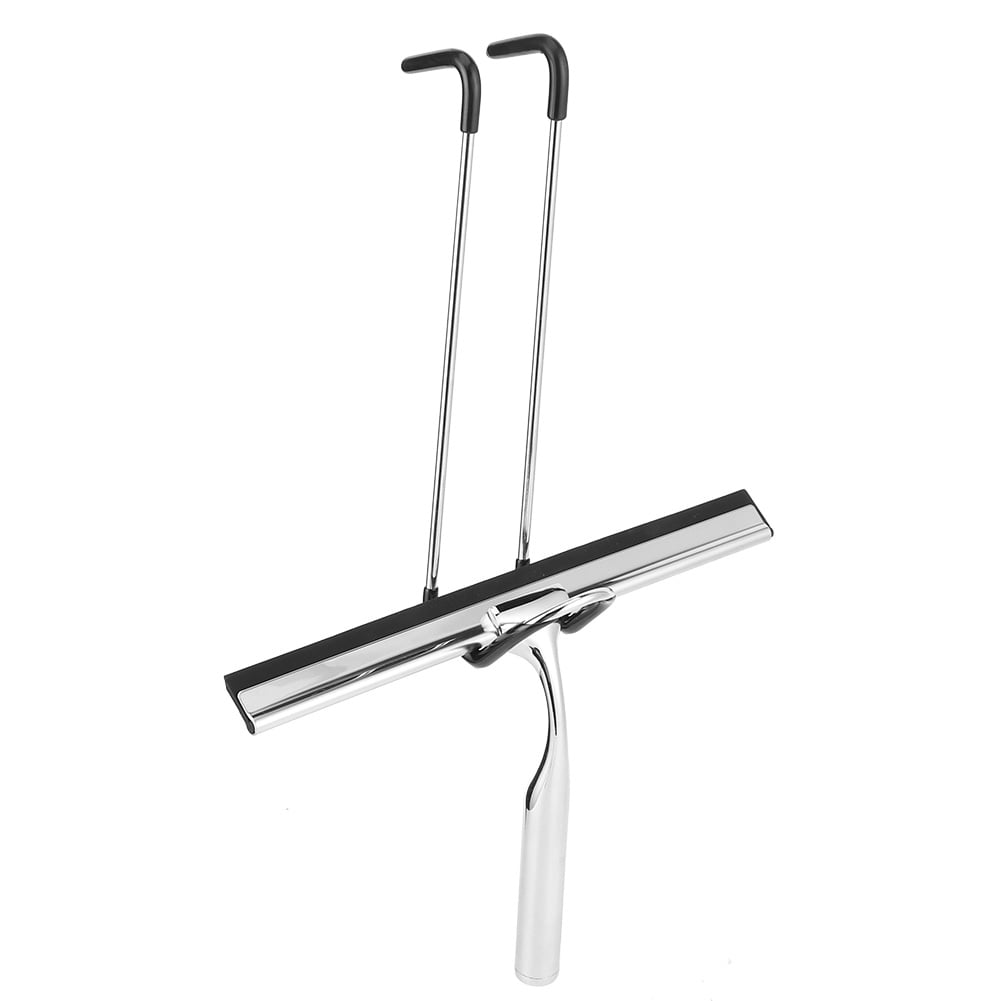 Akozon Glass Squeegee with Hanging Hook Rubber Squeegee for Car Windshield Window Mirror 9.84