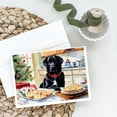 thumbnail image 2 of Labrador Retriever Christmas Cookies Greeting Cards Pack of 8 7 in x 5 in, 2 of 3