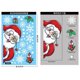 thumbnail image 1 of Pegatinas de ventana de copo de nieve de Navidad, Feliz Navidad, Papá Noel, muñeco de nieve, alce, puerta electrostática, pegatina de pared de vidrio, decoración del hogar, 1 of 4